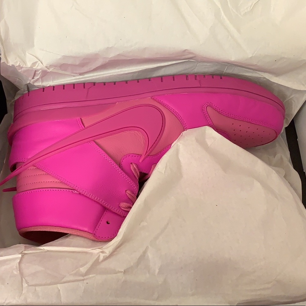The AMBUSH x Nike Dunk High Active Fuchsia